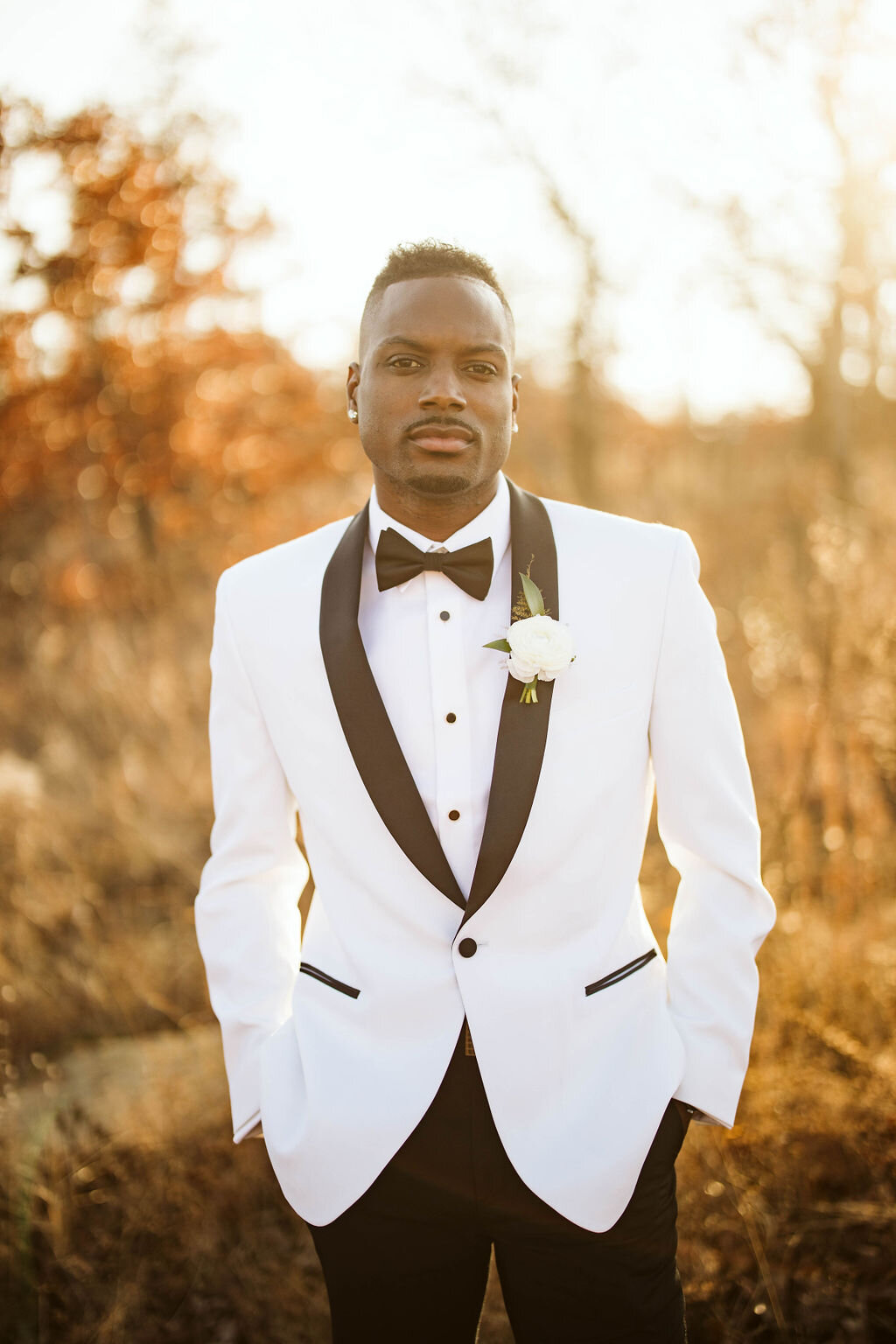 Outdoor sales wedding tuxedo